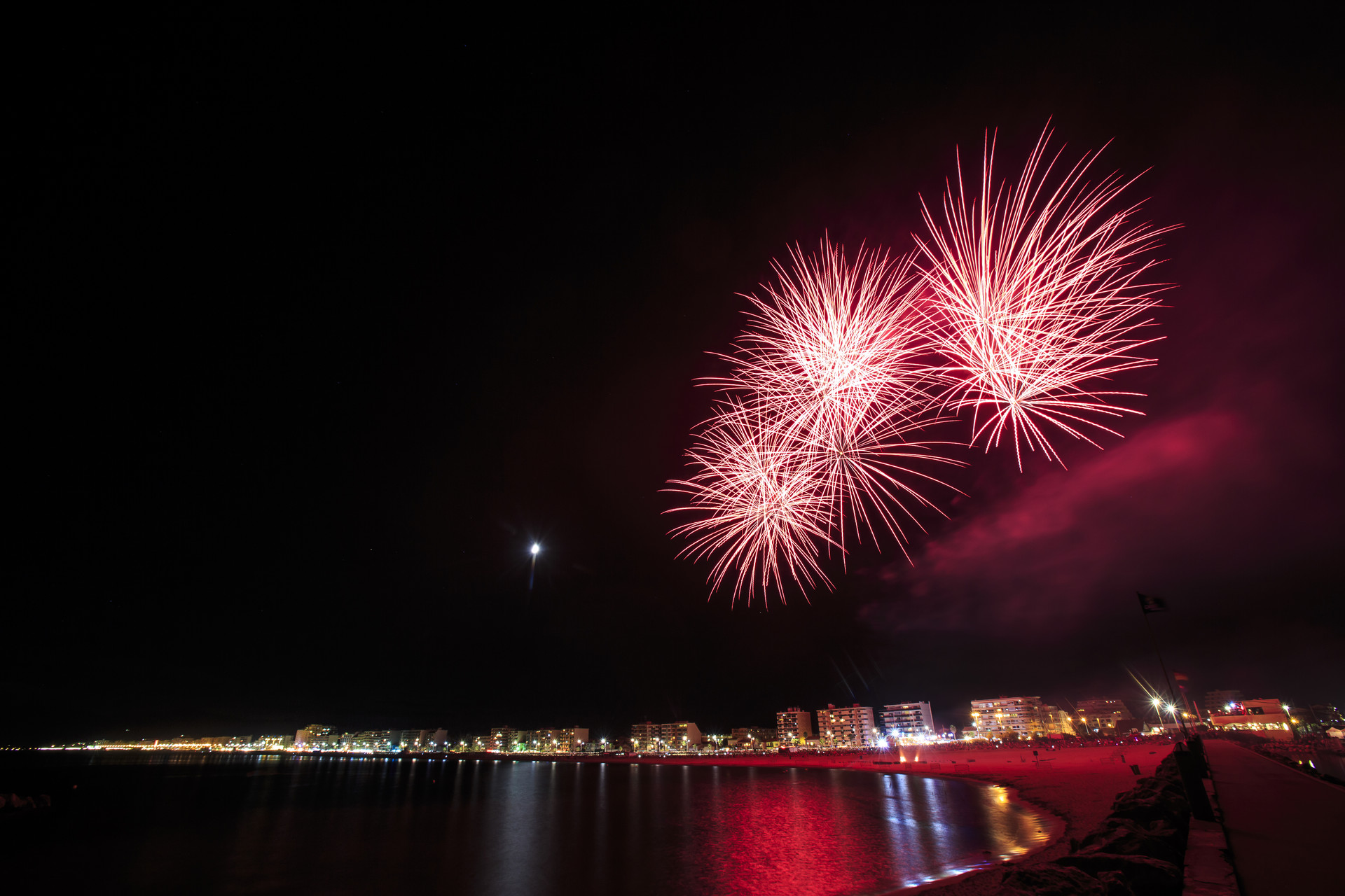 Feu d’artifice a canet sud