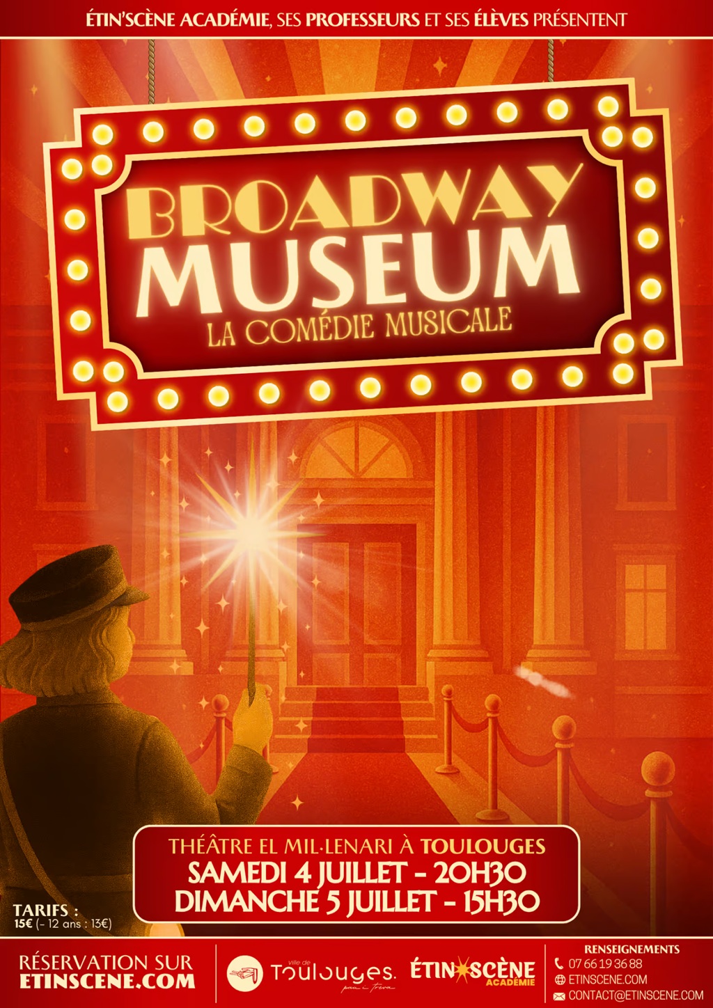 Broadway museum – Le spectacle musical d’étin’scène académie