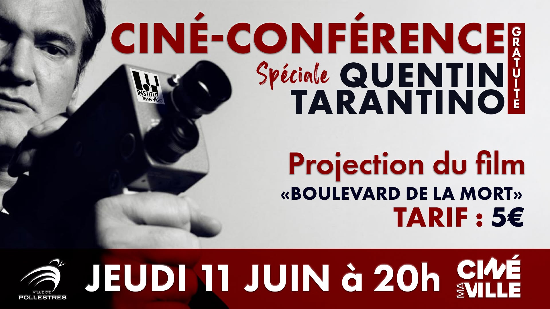 Cine-conference speciale quentin tarantino