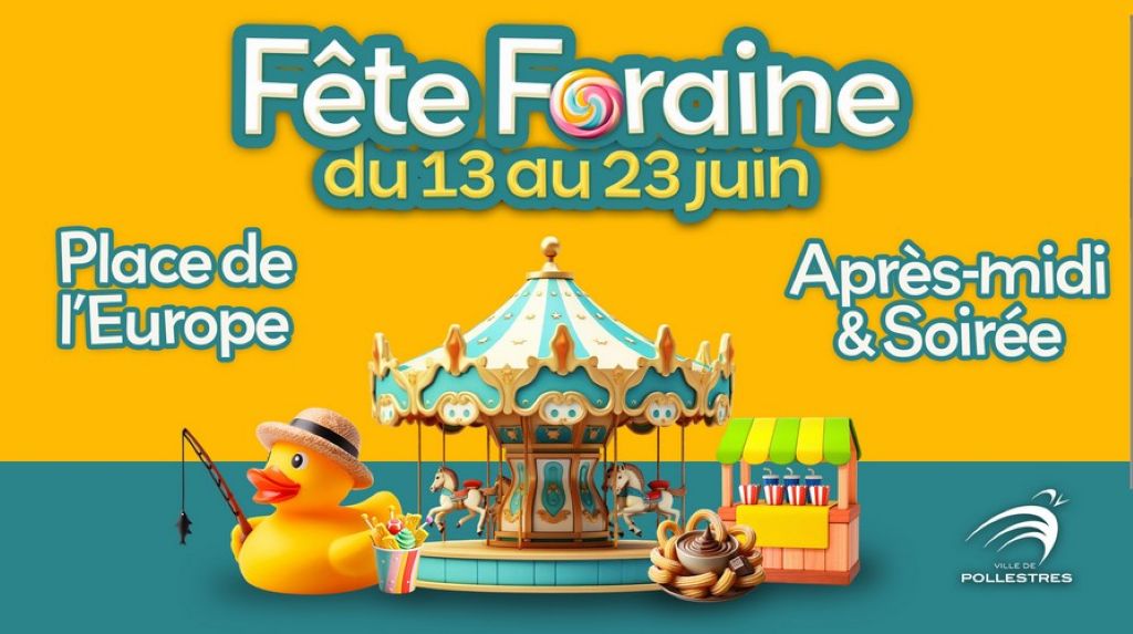 Fête foraine : Pollestres en fête !