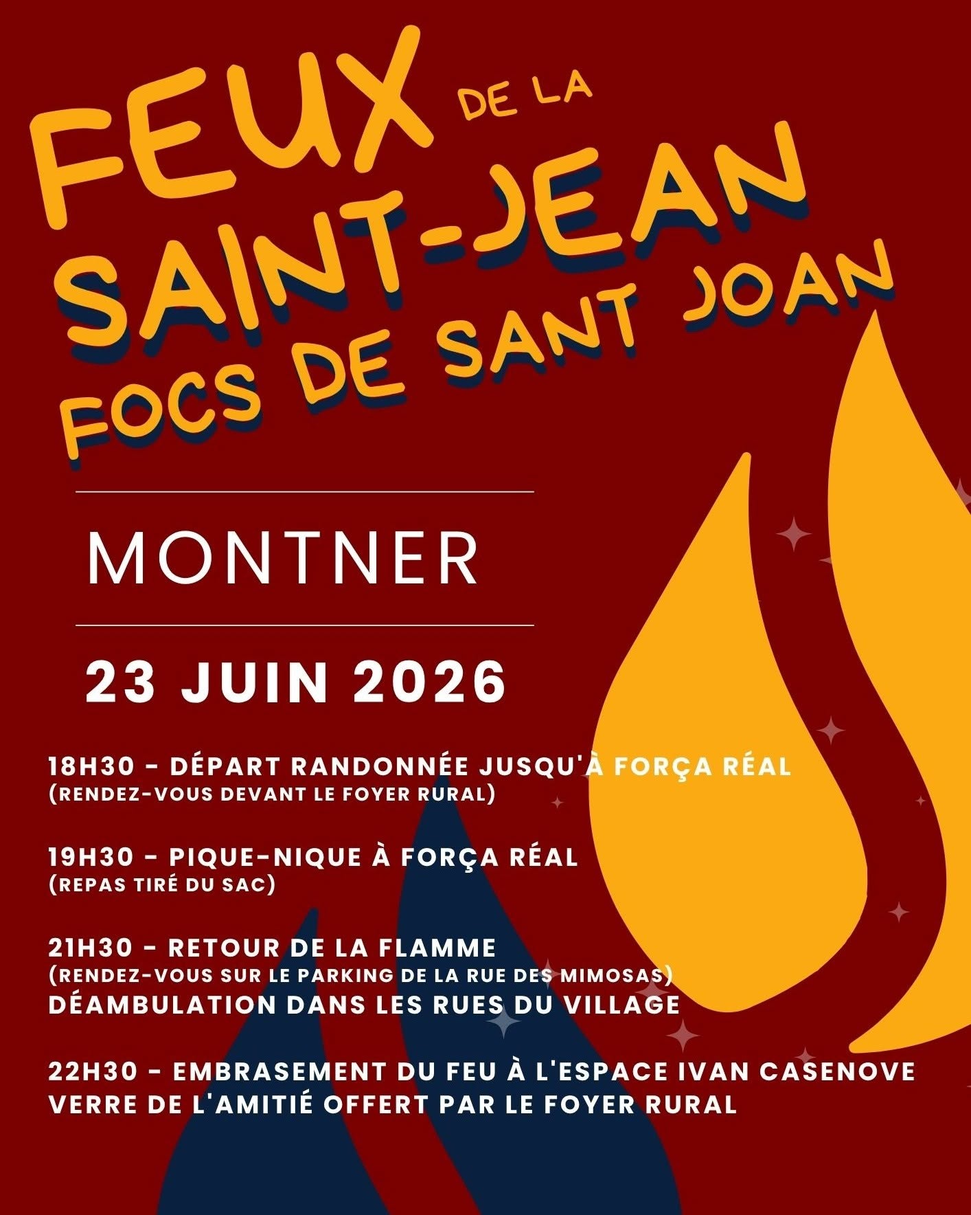 Feux de la saint-jean