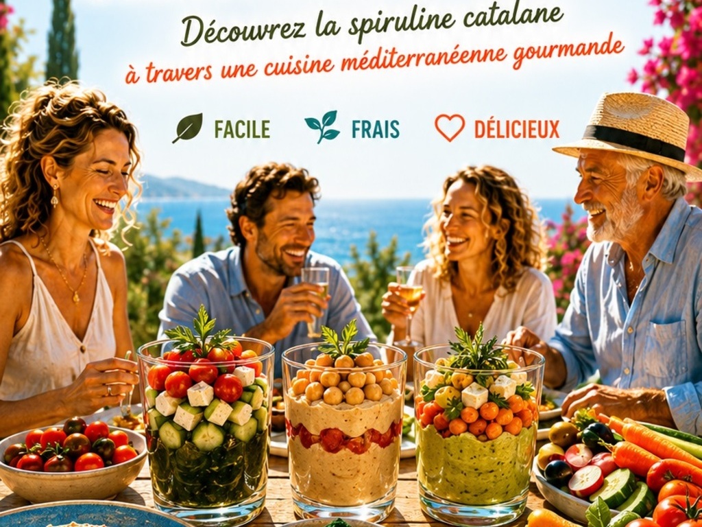 Atelier cuisine méditerranéenne sans cuisson à la spiruline