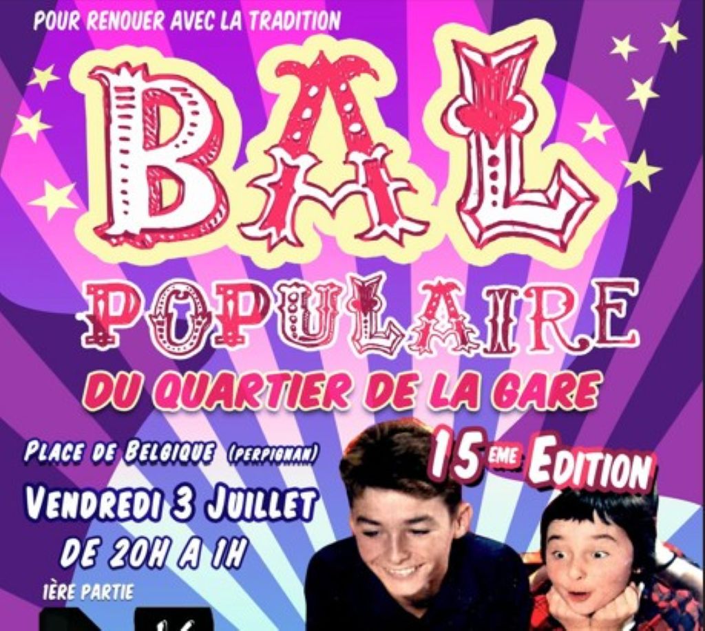 Bal populaire du quartier de la gare