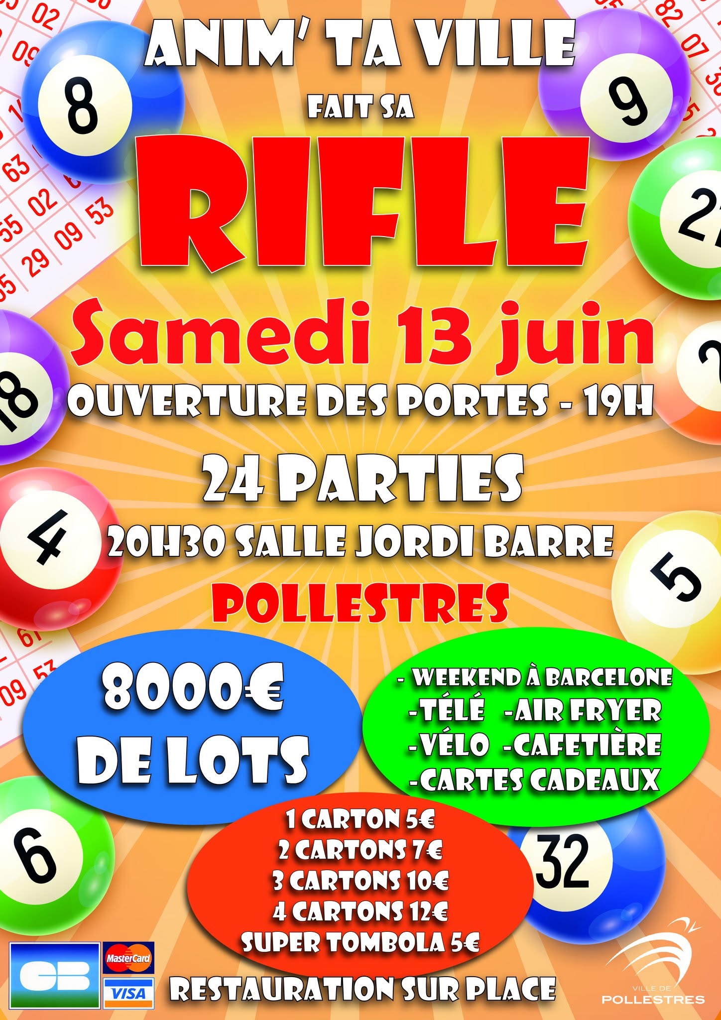Grande rifle du foot