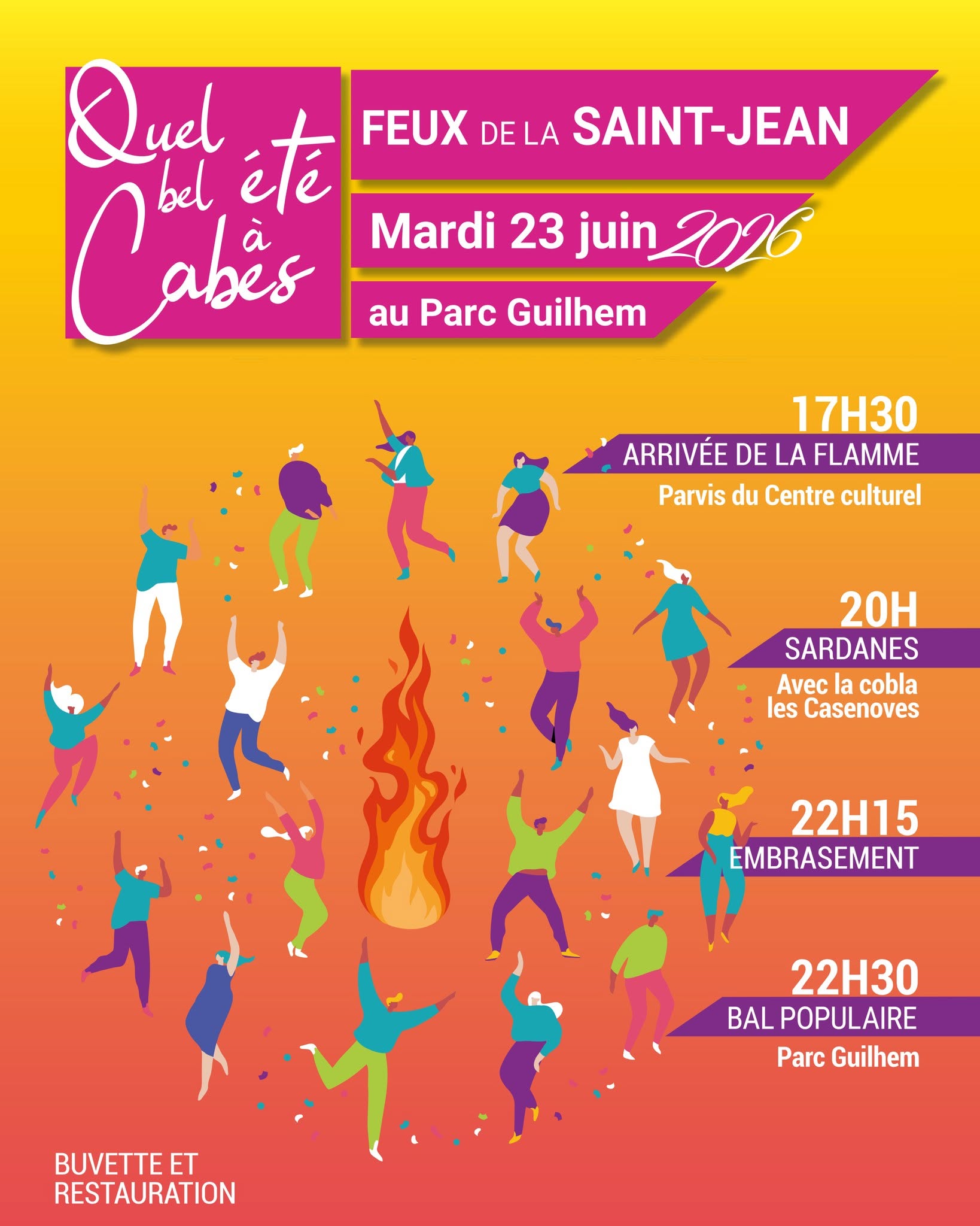 Feux de la saint jean