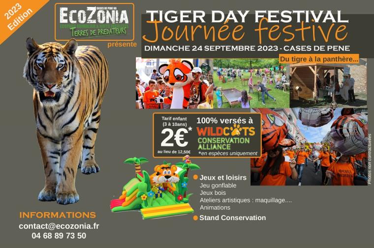 Journée Tiger day Festival Ecozonia
