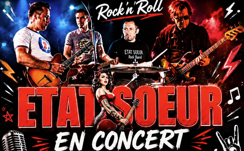 Concert avec le groupe "etat sœur"
