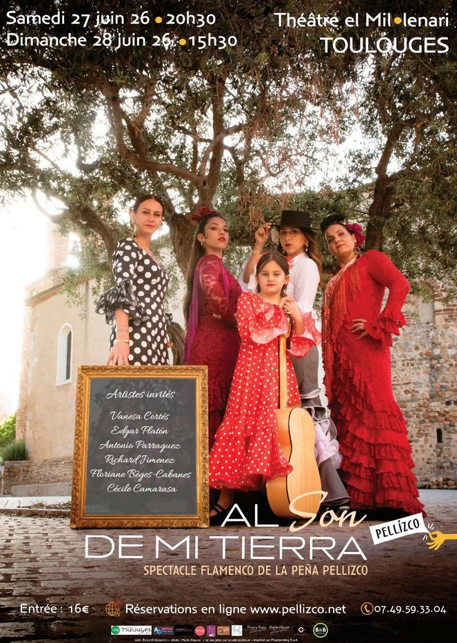 Spectacle flamenco de la peña pellizco