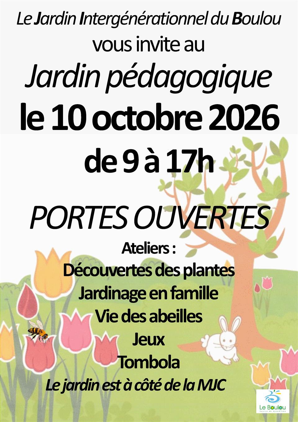 Portes ouvertes - jardin intergenerationnel