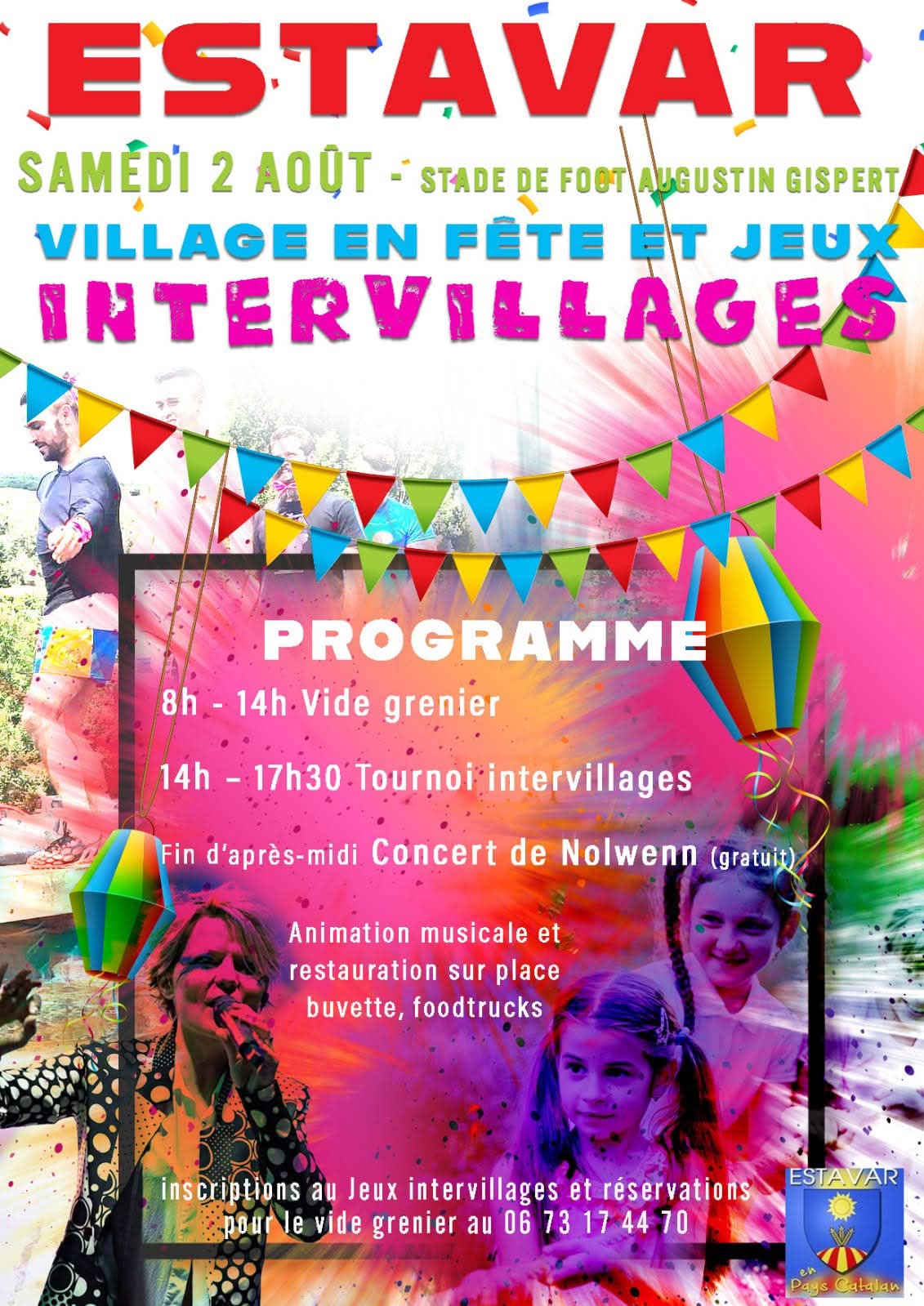 VILLAGE EN FÊTE ET JEUX INTERVILLAGES – ESTAVAR
