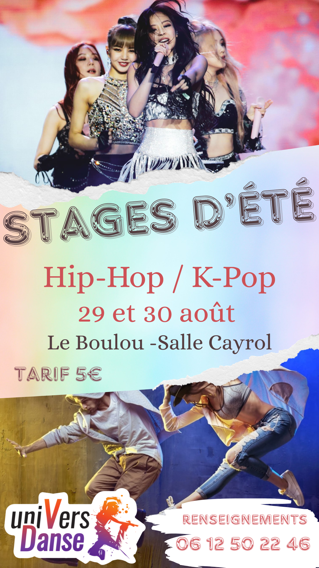 Stages d’été - hip-hp / k-pop