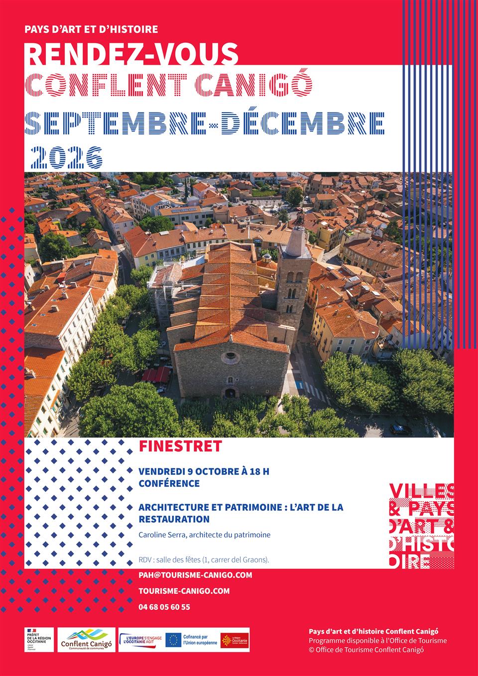 Rendez-vous du pays d’art et d’histoire conférence - l’art de la restauration