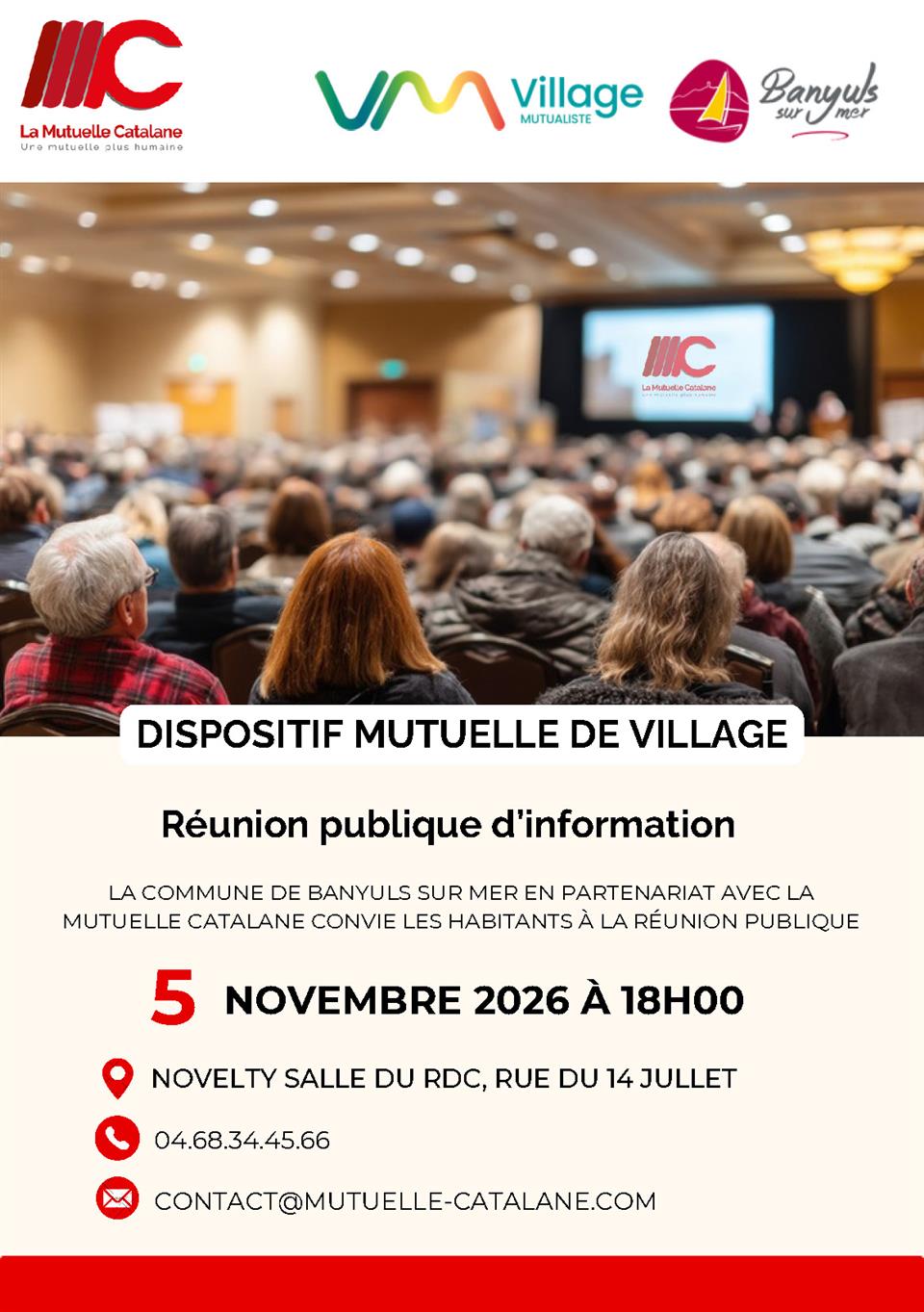 Réunion publique mutuelle de village