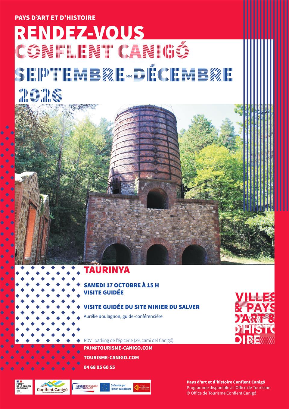 Rendez-vous du pays d’art et d’histoire visite guidée - le site minier du salver