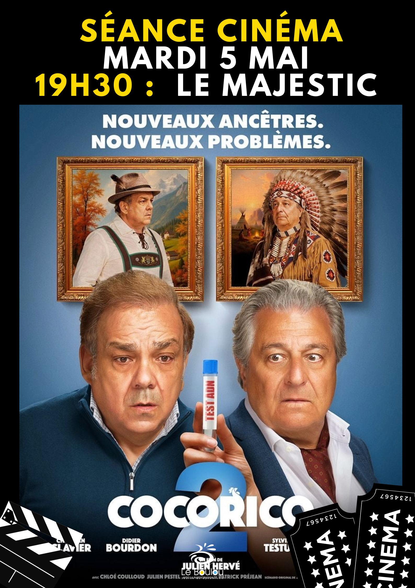 SÉANCE DE CINÉMA - COCORICO 2