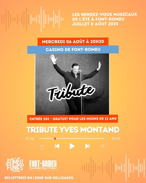 LES ROMEUFONIES : TRIBUTE YVES MONTAND