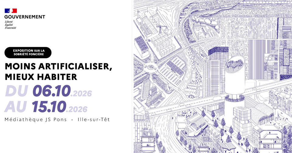 Expo moins artificialiser, mieux habiter