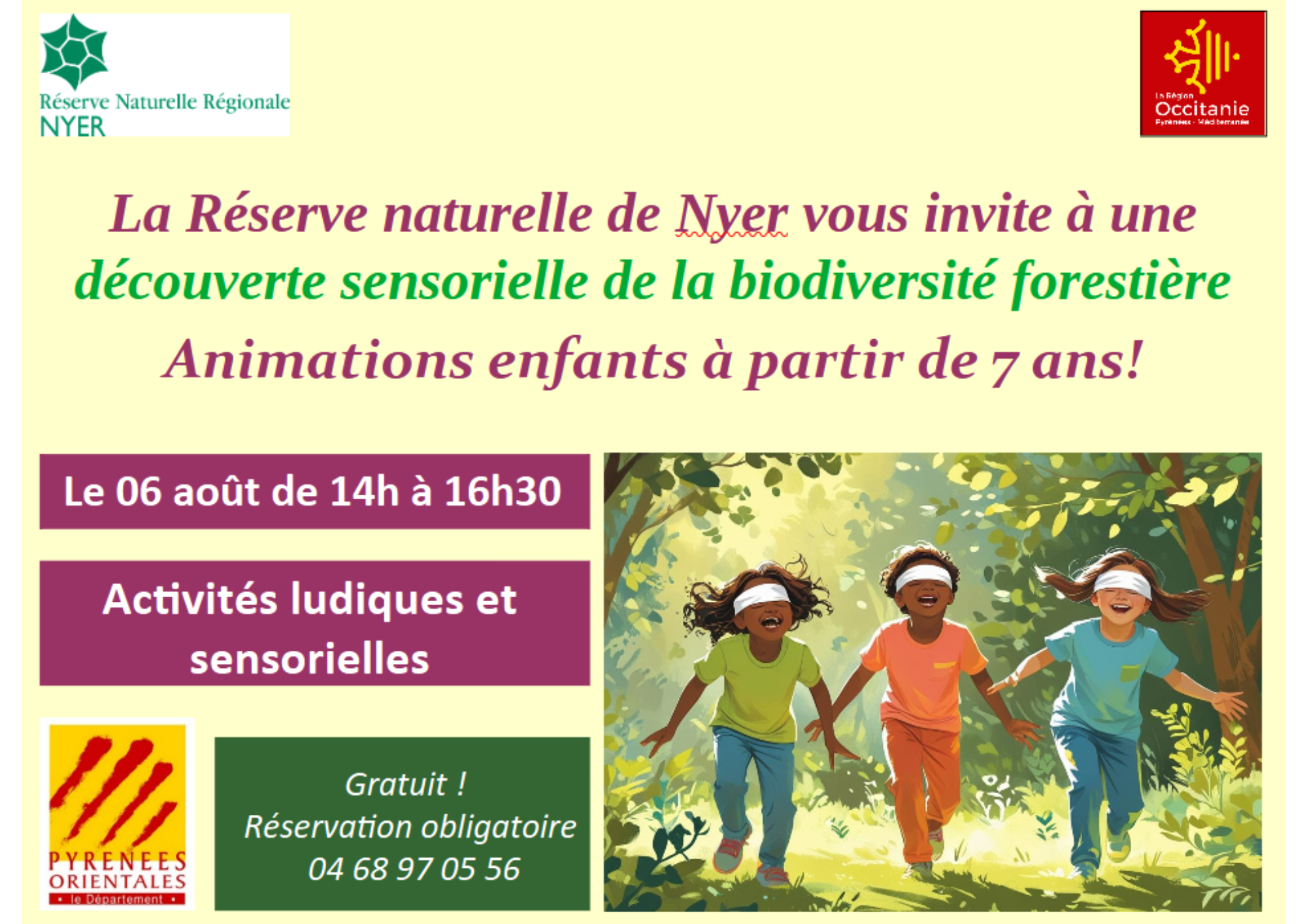 DÉCOUVERTE SENSORIELLE DE LA BIODIVERSITÉ FORESTIÈRE