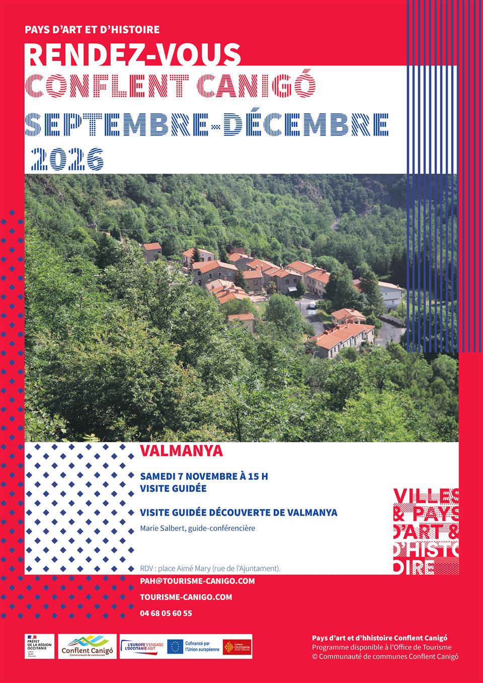 Rendez-vous du pays d’art et d’histoire visite guidée - découverte de Valmanya