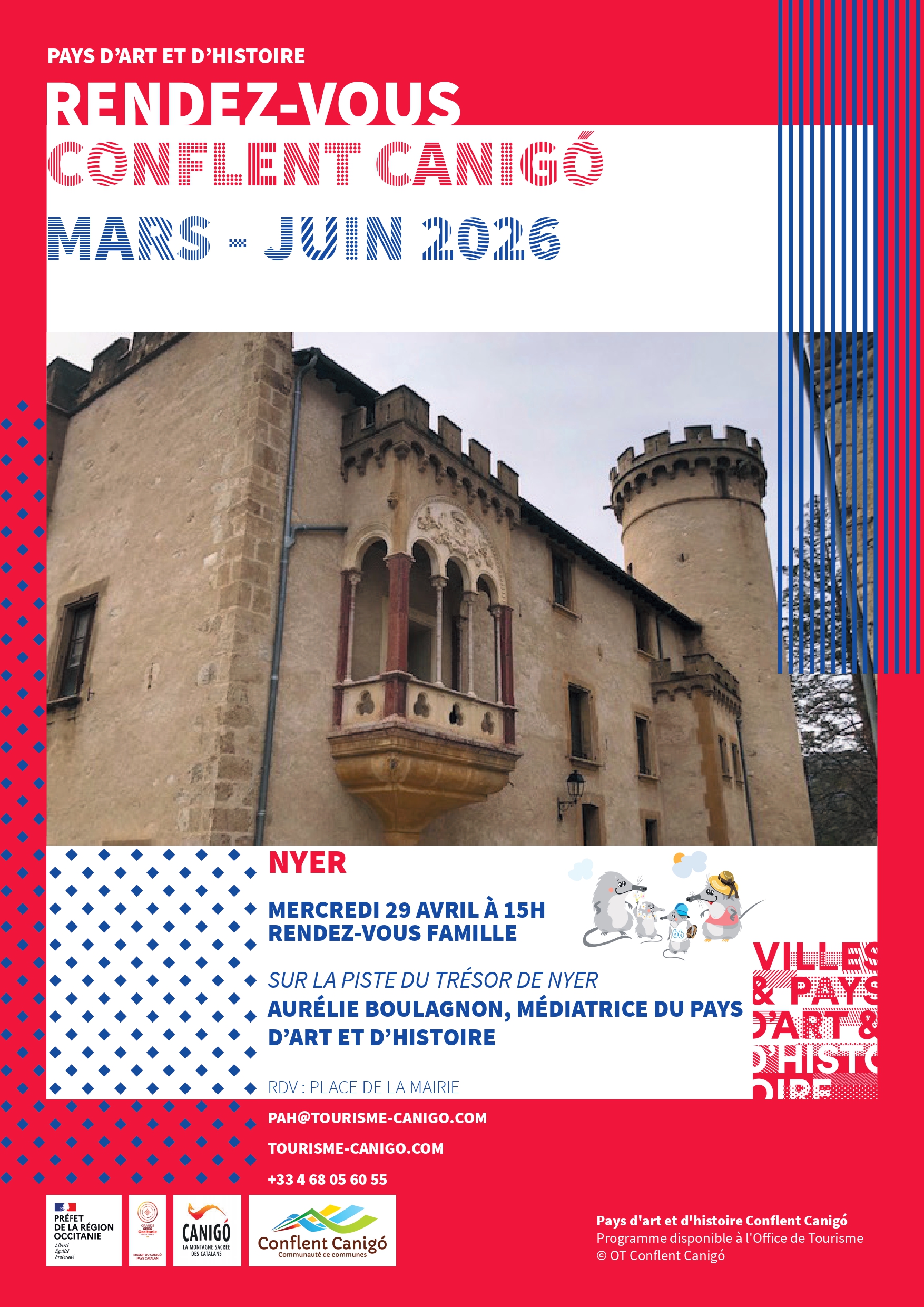 RENDEZ-VOUS PAYS D’ART ET D’HISTOIRE FAMILLES – SUR LA PISTE DU TRÉSOR DE NYER