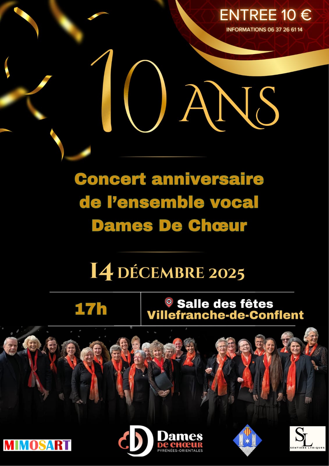 CONCERT ANNIVERSAIRE DES DAMES DE CHOEUR