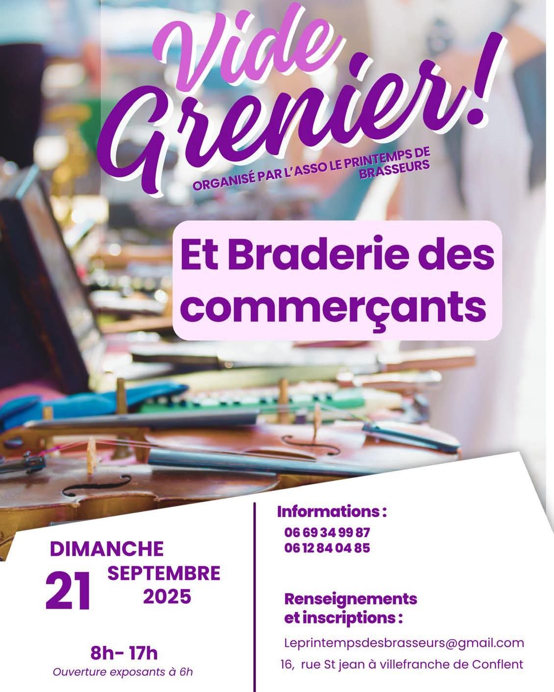 VIDE GRENIER !