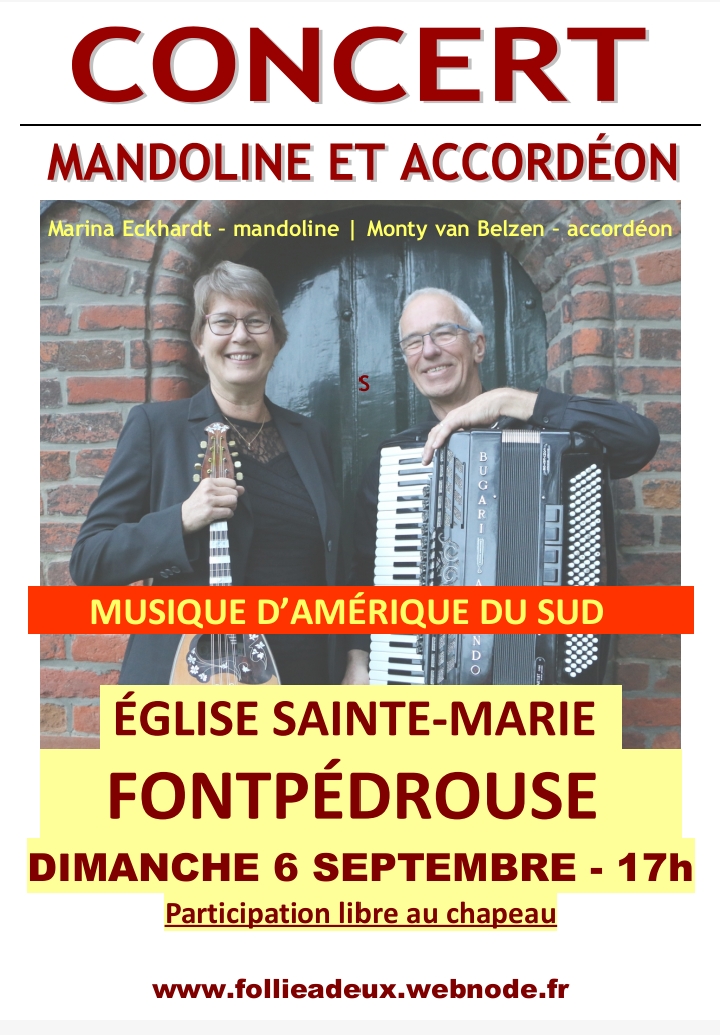 CONERT MANDOLINE ET ACCORDÉON