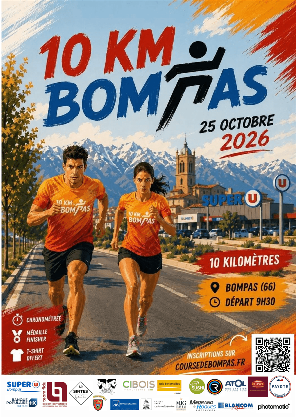 10 km de Bompas