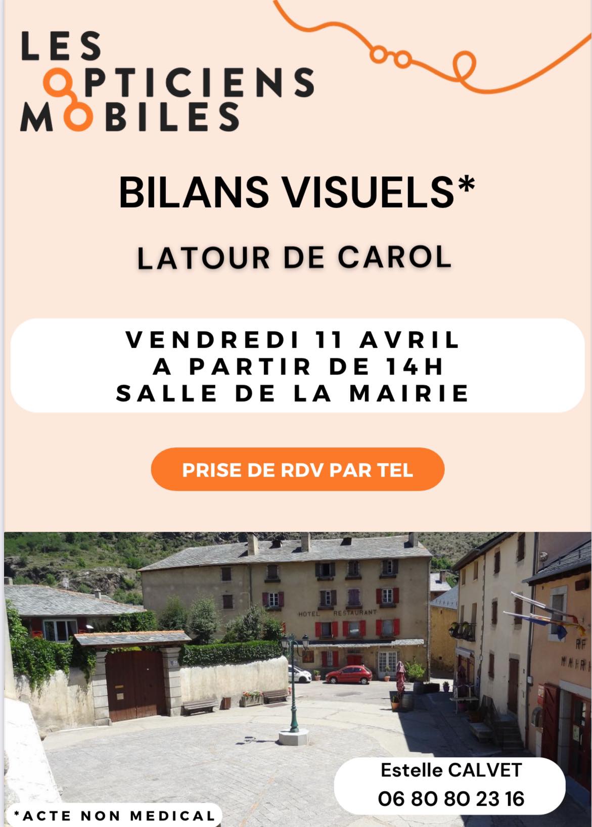 BILAN VISUEL AVEC VOTRE OPTICIENNE MOBILE