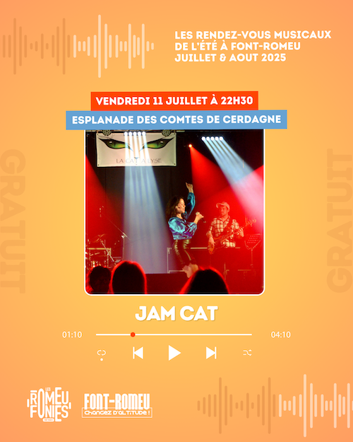 LES ROMEUFONIES : CONCERT JAM CAT