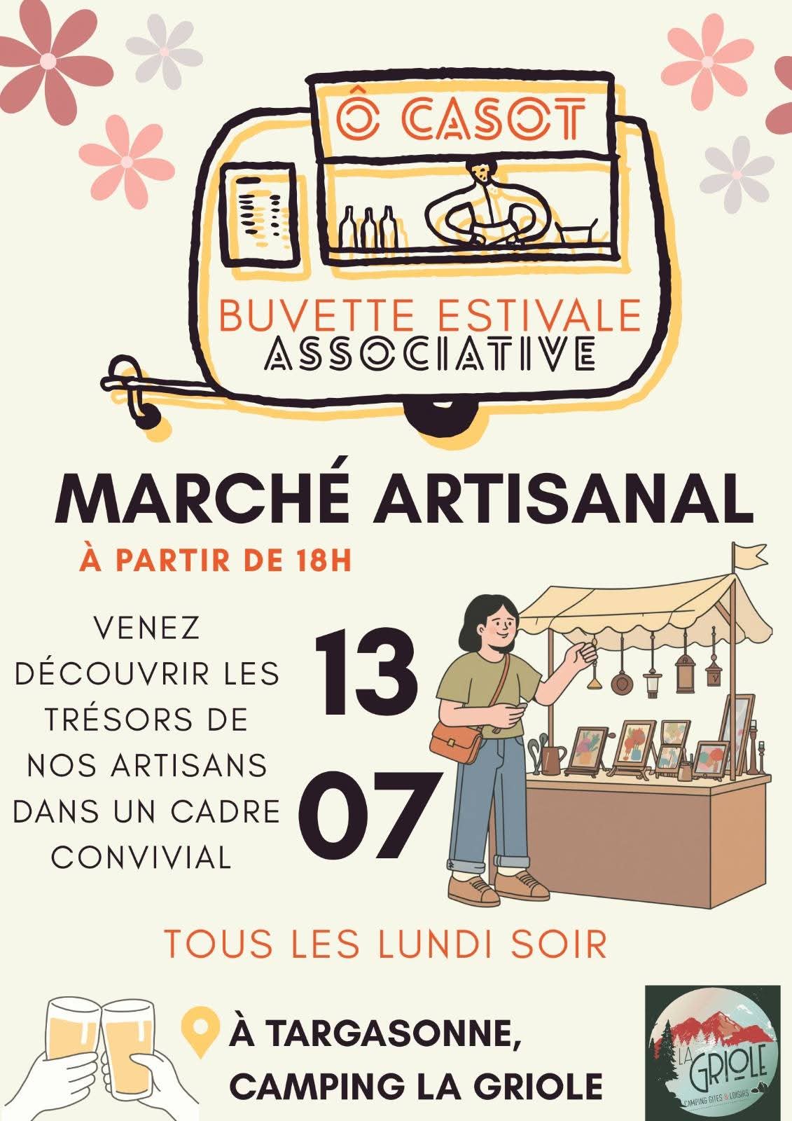 Marché artisanal - Targasonne