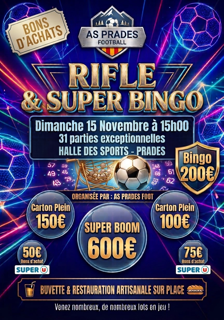 Rifle et super bingo
