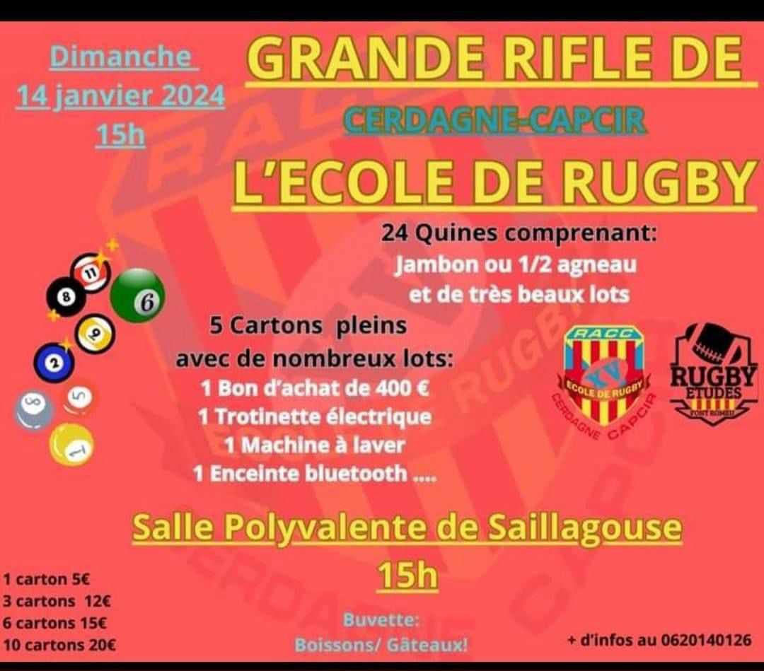 14 Janvier Rifle Rugby Club-RUGBY CLUB 