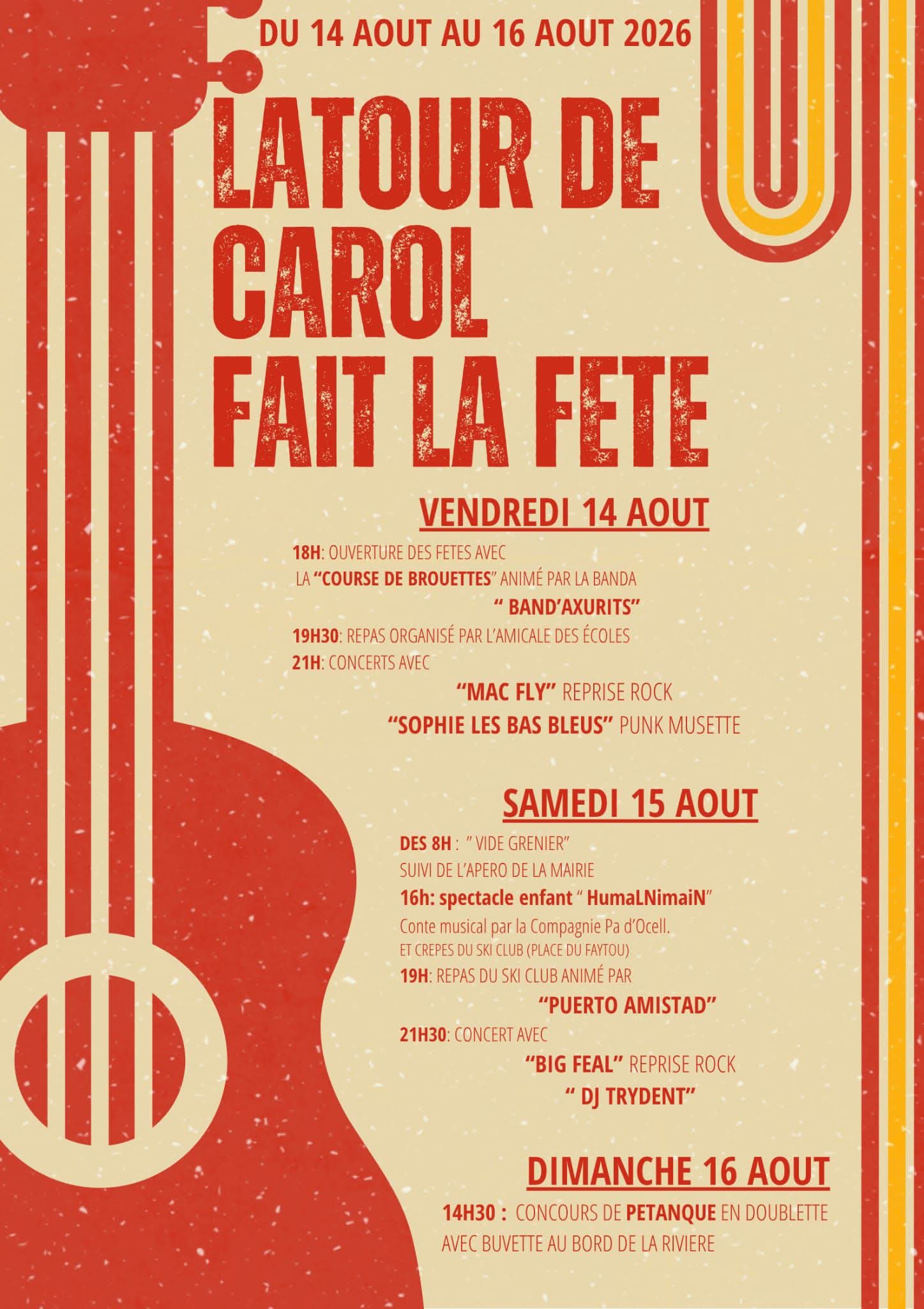 LATOUR DE CAROL FAIT LA FETE
