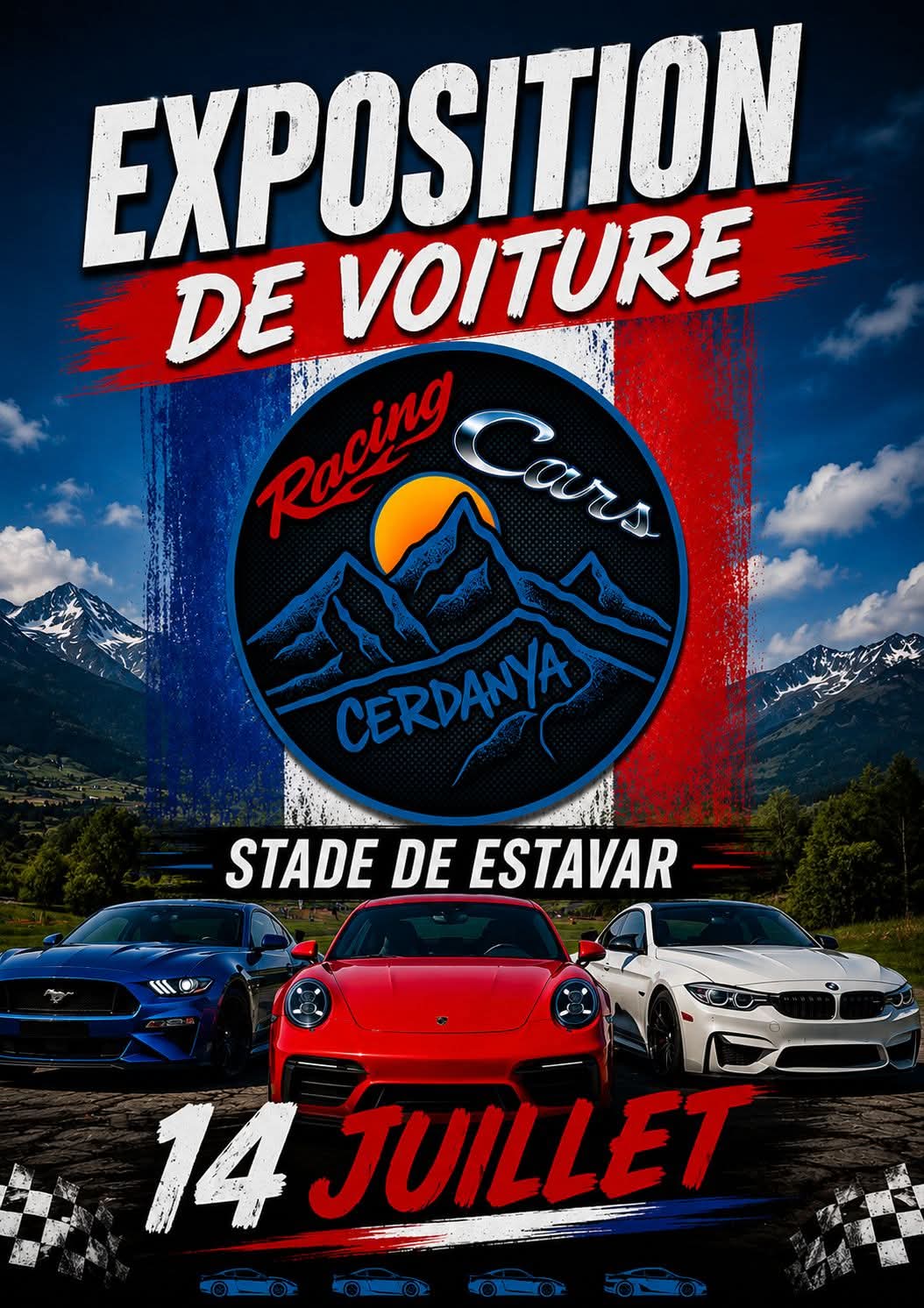 EXPOSITION DE VOITURES