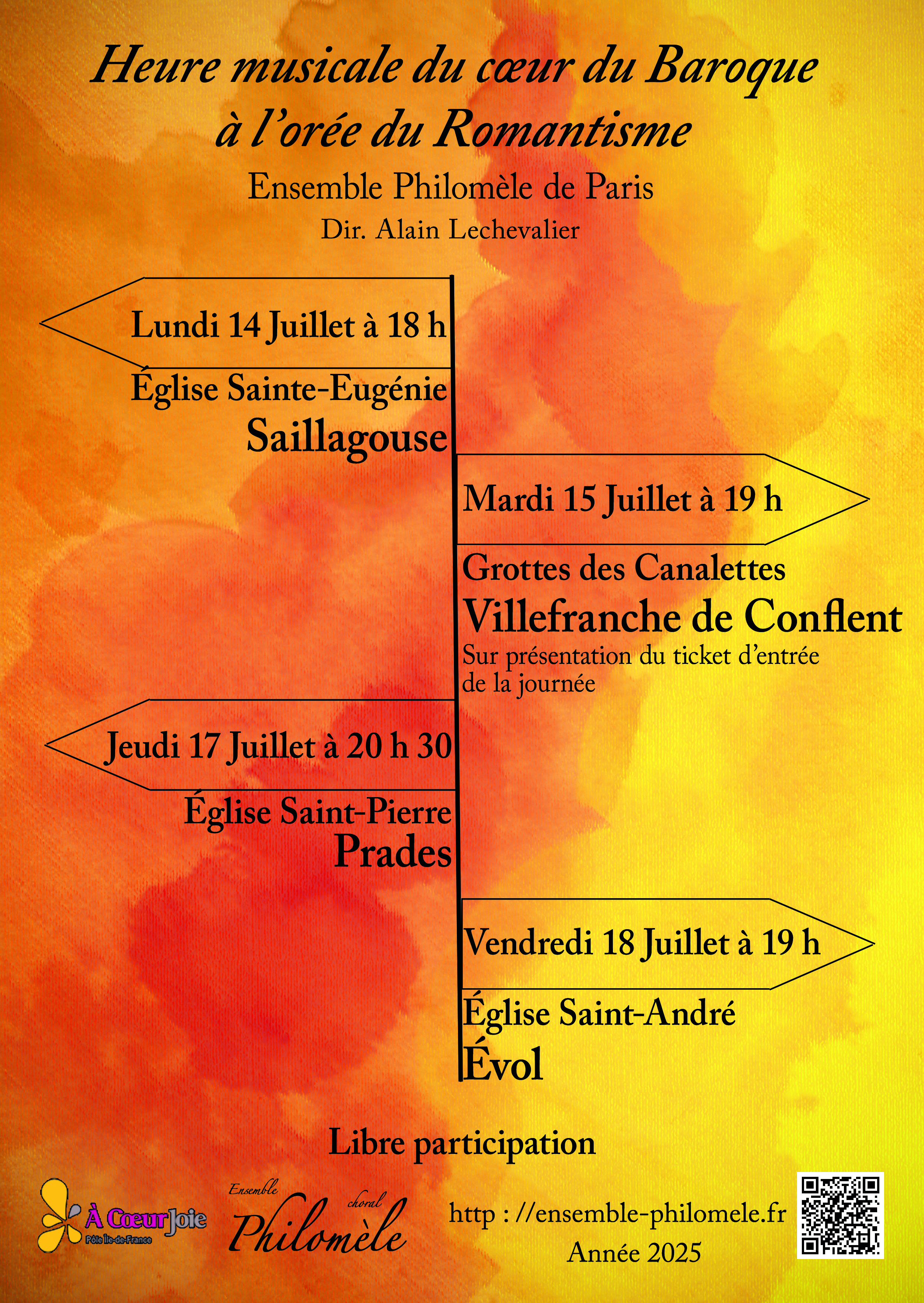 CONCERT – EGLISE SAINTE-EUGÉNIE SAILLAGOUSE