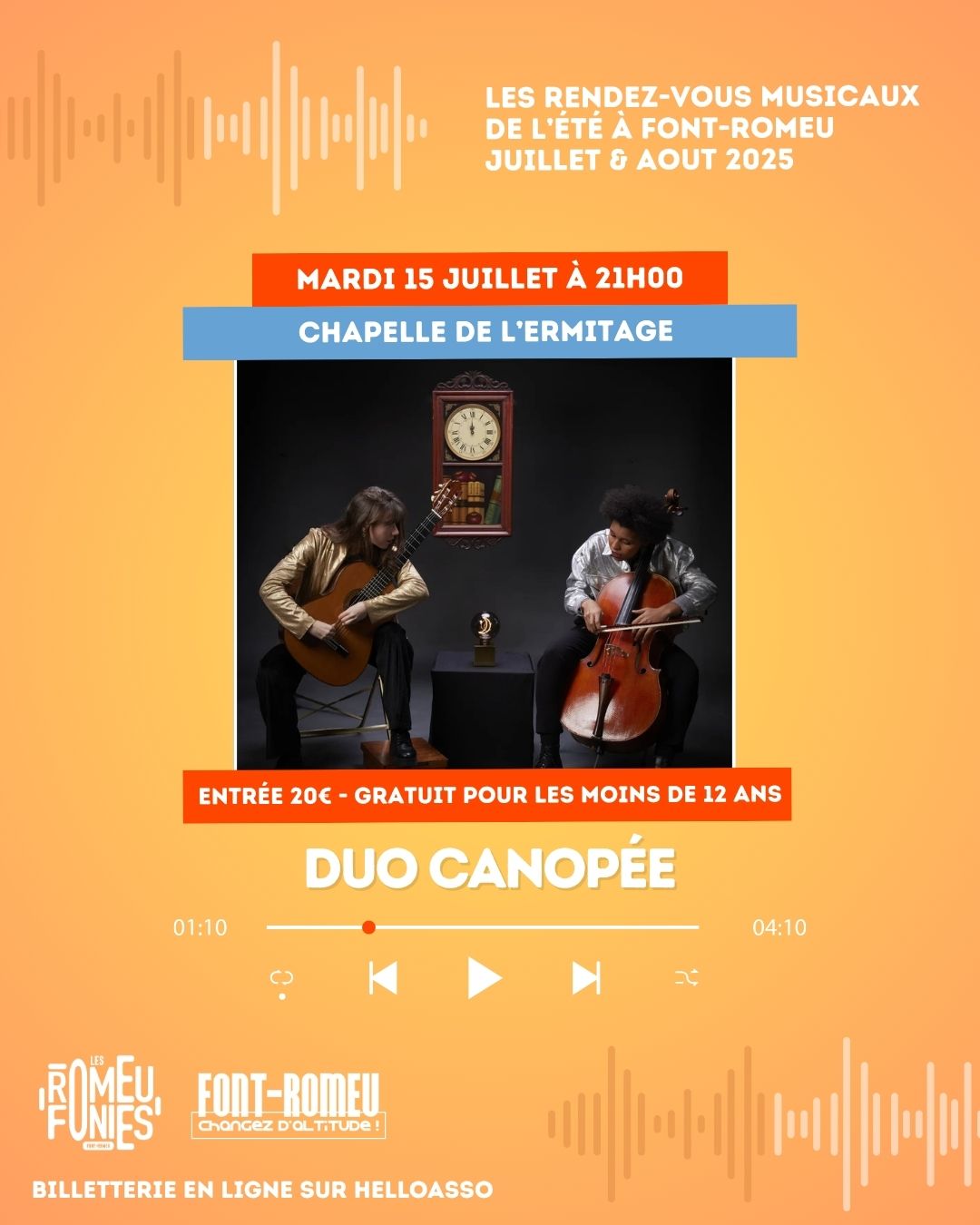 LES ROMEUFONIES : DUO CANOPÉE
