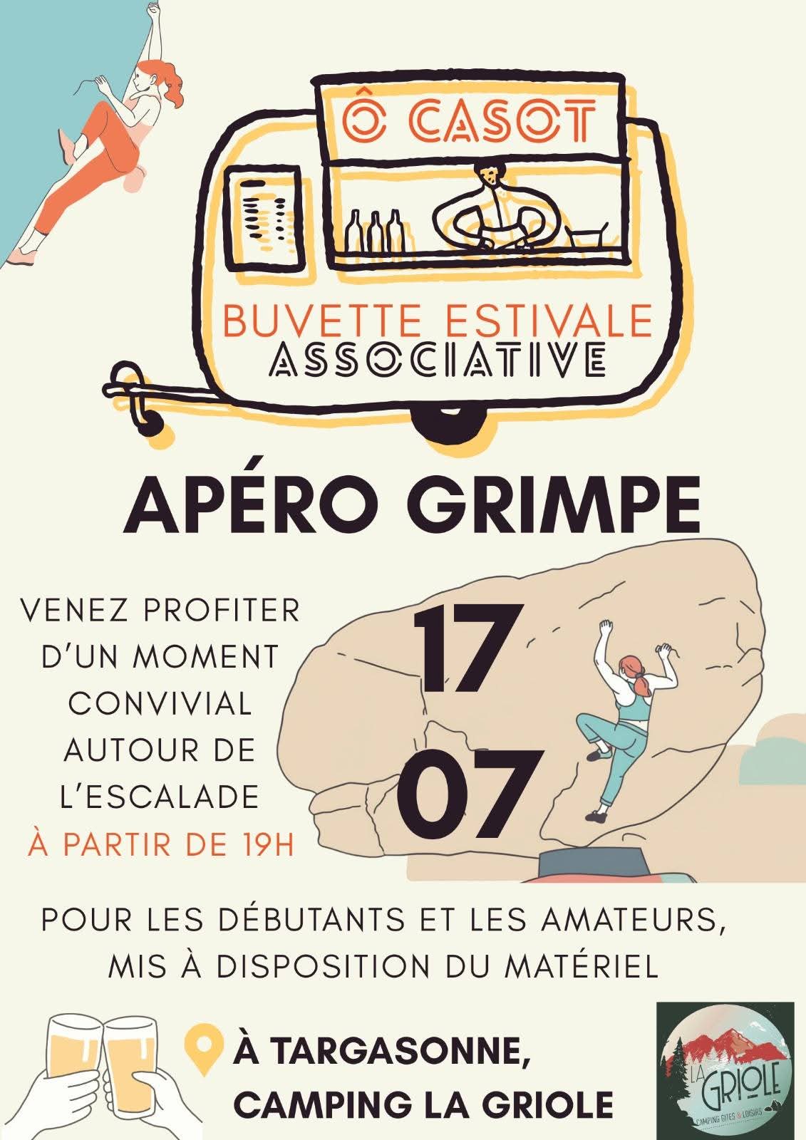 Apéro grimpe - Targasonne