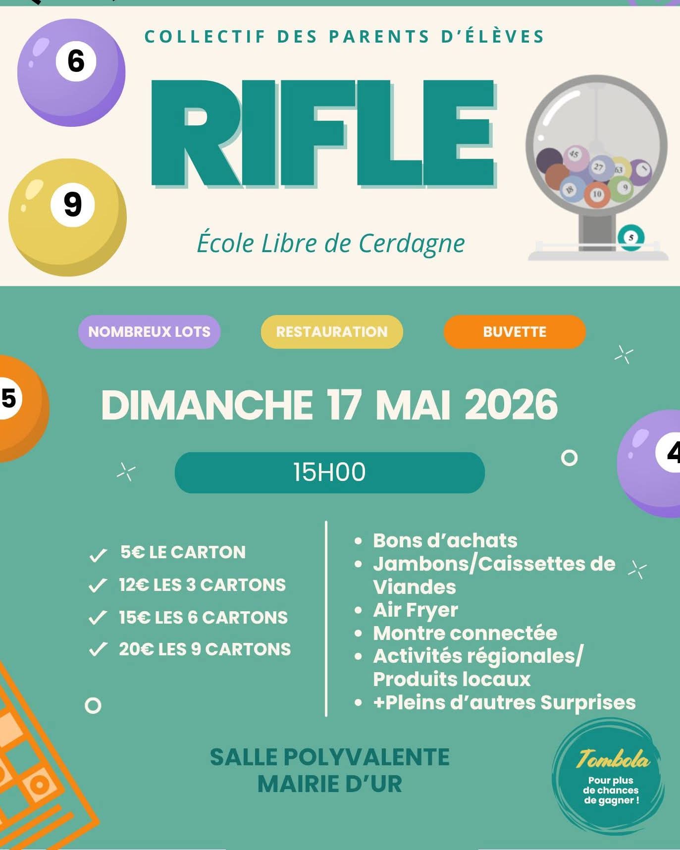 RIFLE DE L&rsquo;ÉCOLE LIBRE DE CERDAGNE