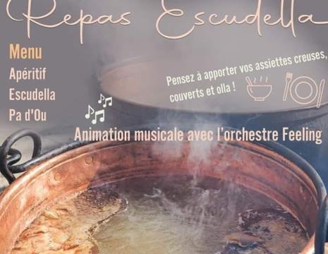 REPAS ESCUDELLA - SAINTE LEOCADIE Le 17 nov 2024