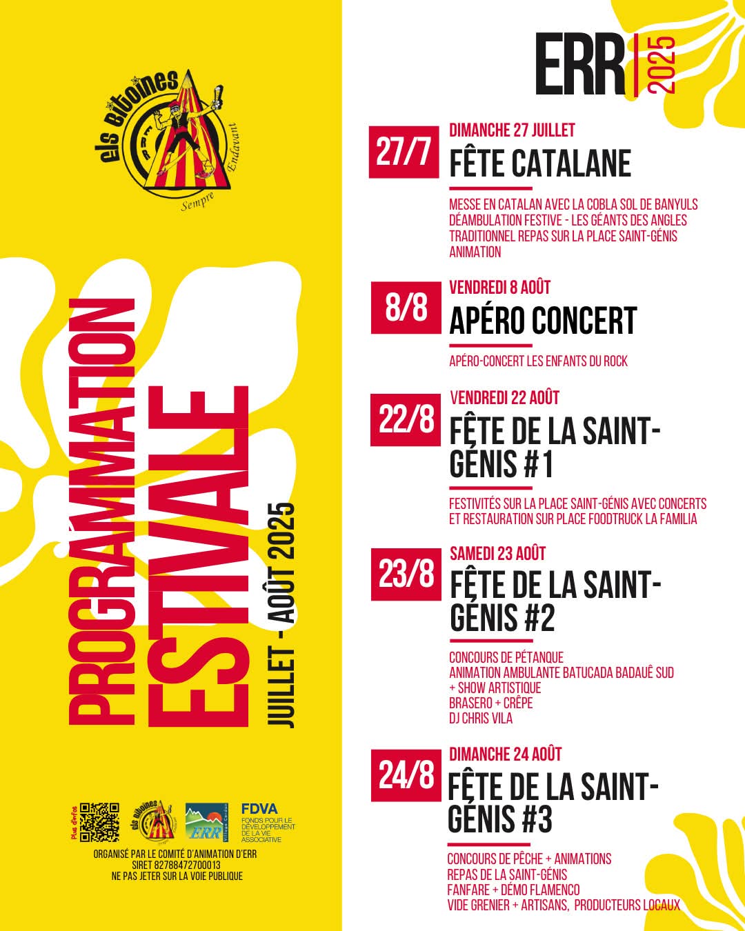 FÊTE CATALANE – ERR
