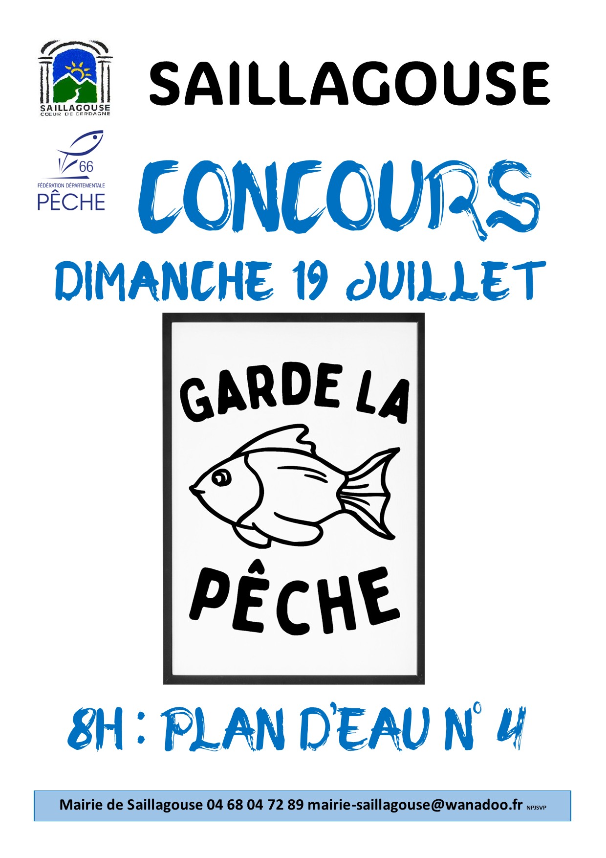 CONCOURS DE PÊCHE – SAILLAGOUSE