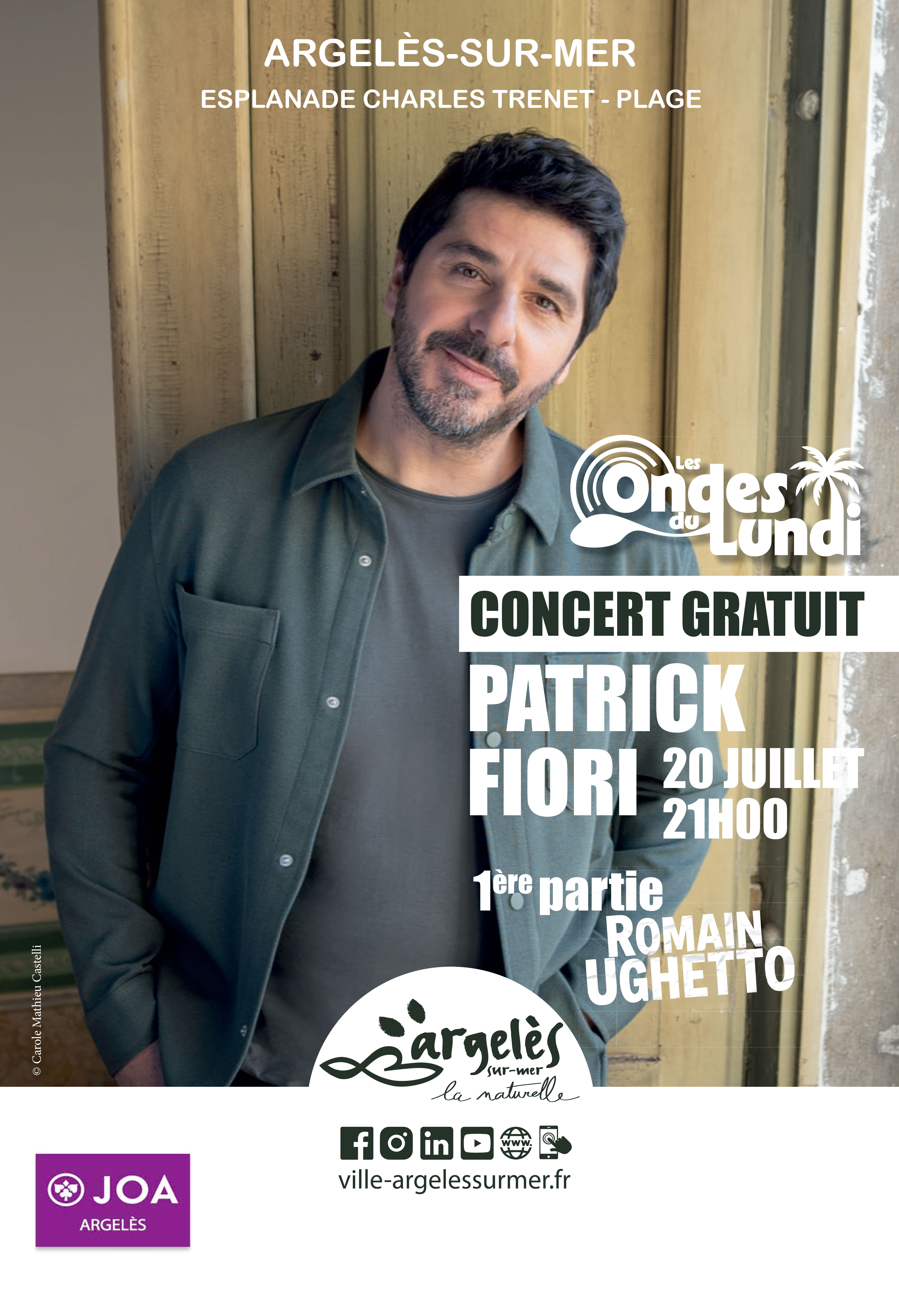 Concert de patrick fiori