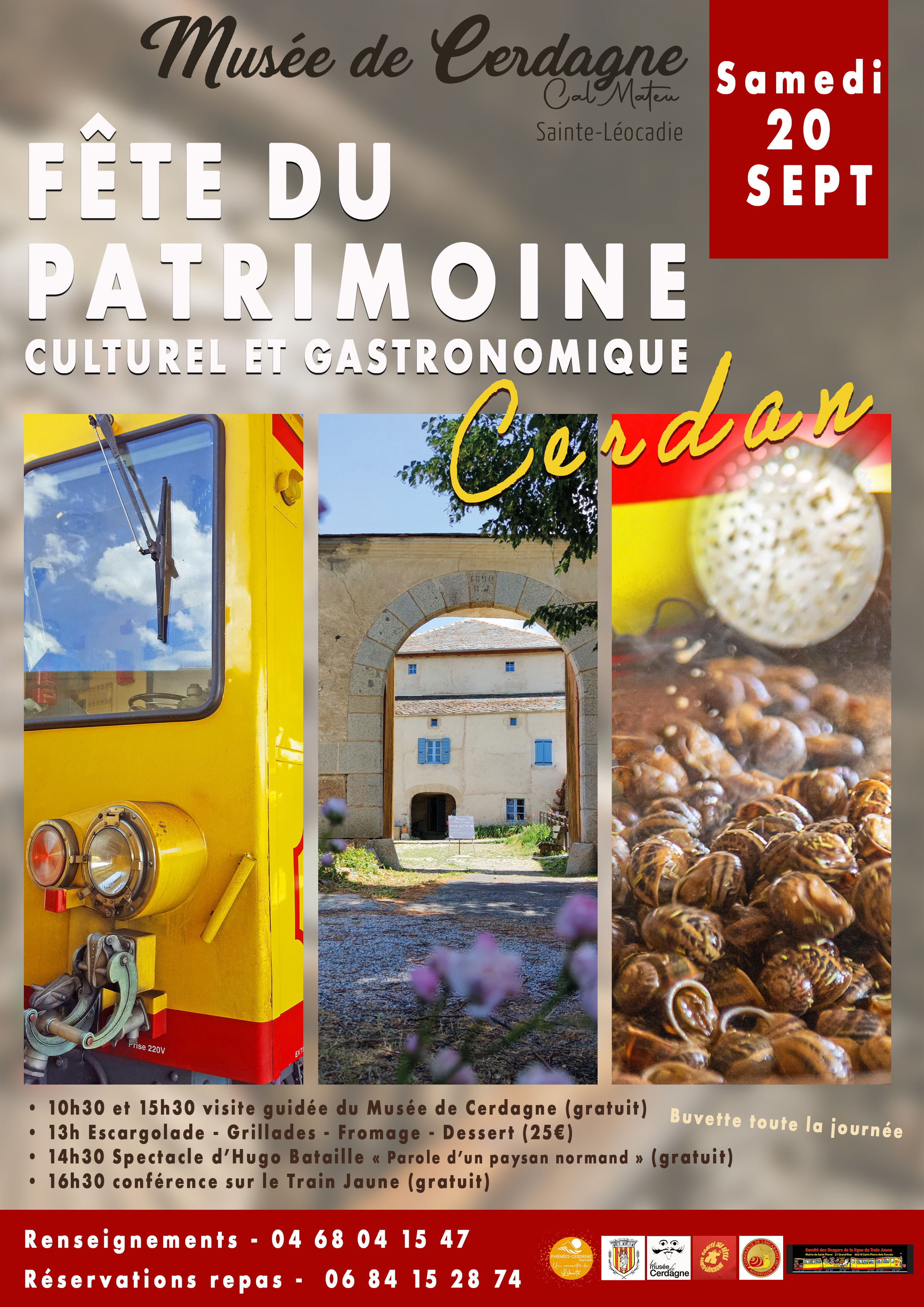 FÊTE DU PATRIMOINE CULTUREL ET GASTRONOMIQUE AU MUSÉE DE CERDAGNE