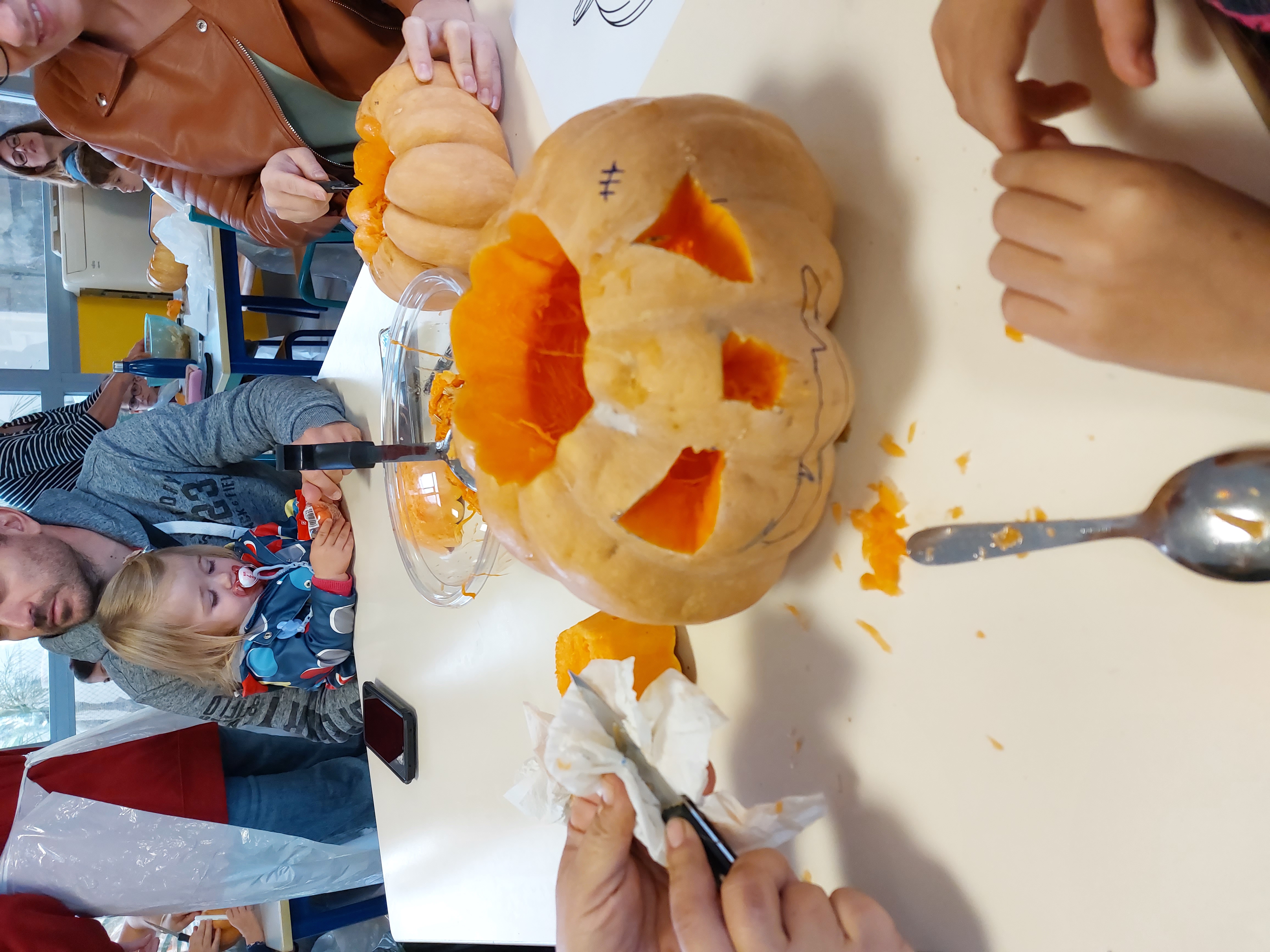 Halloween - ateliers citrouilles