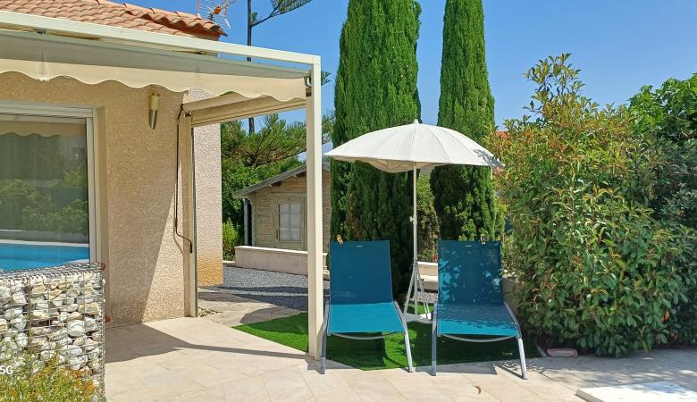 le coin transat du gîte