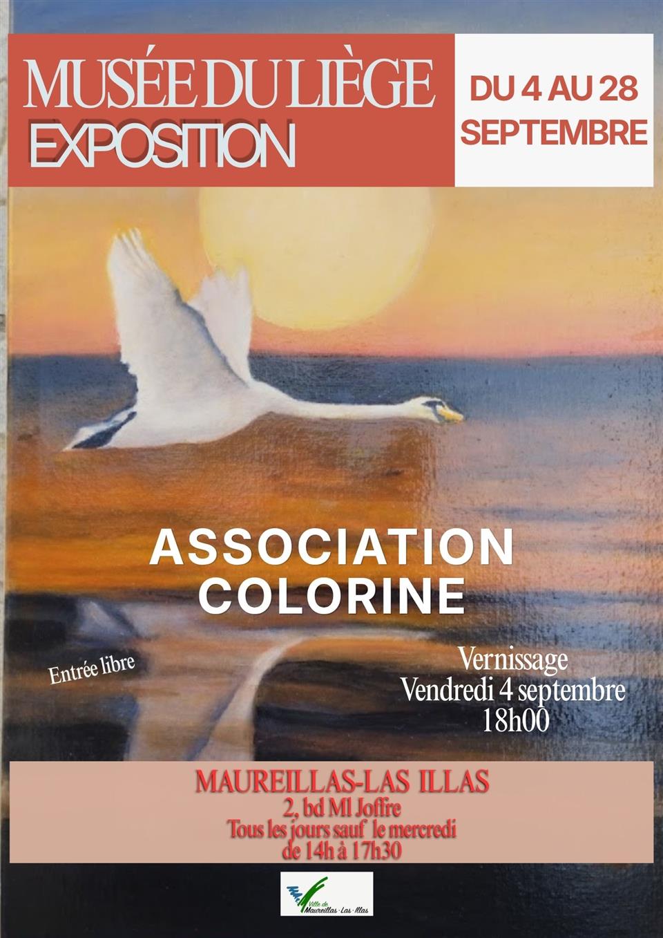 Exposition de peinture par association colorine