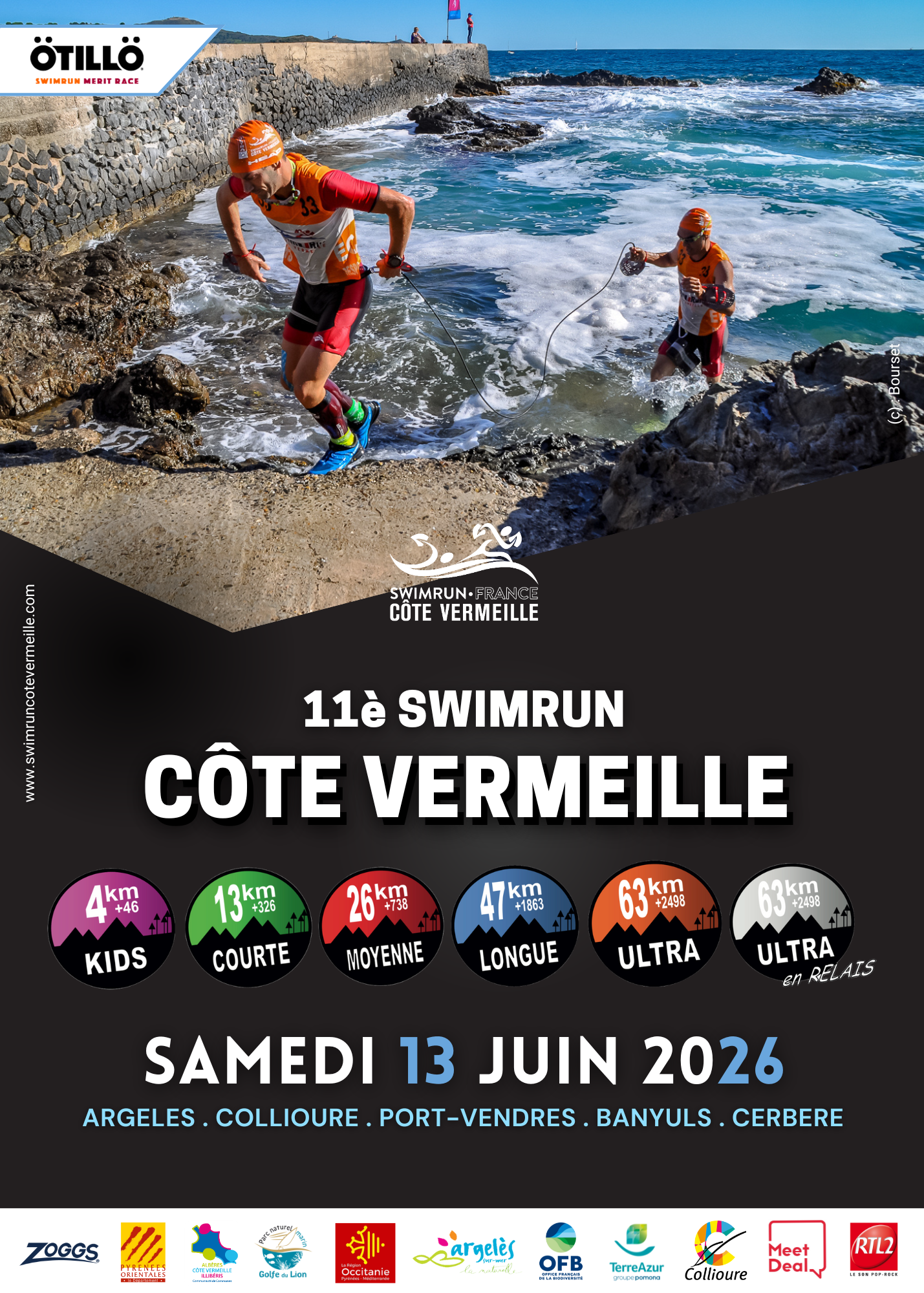 Swimrun côte vermeille 2026 – 11e édition