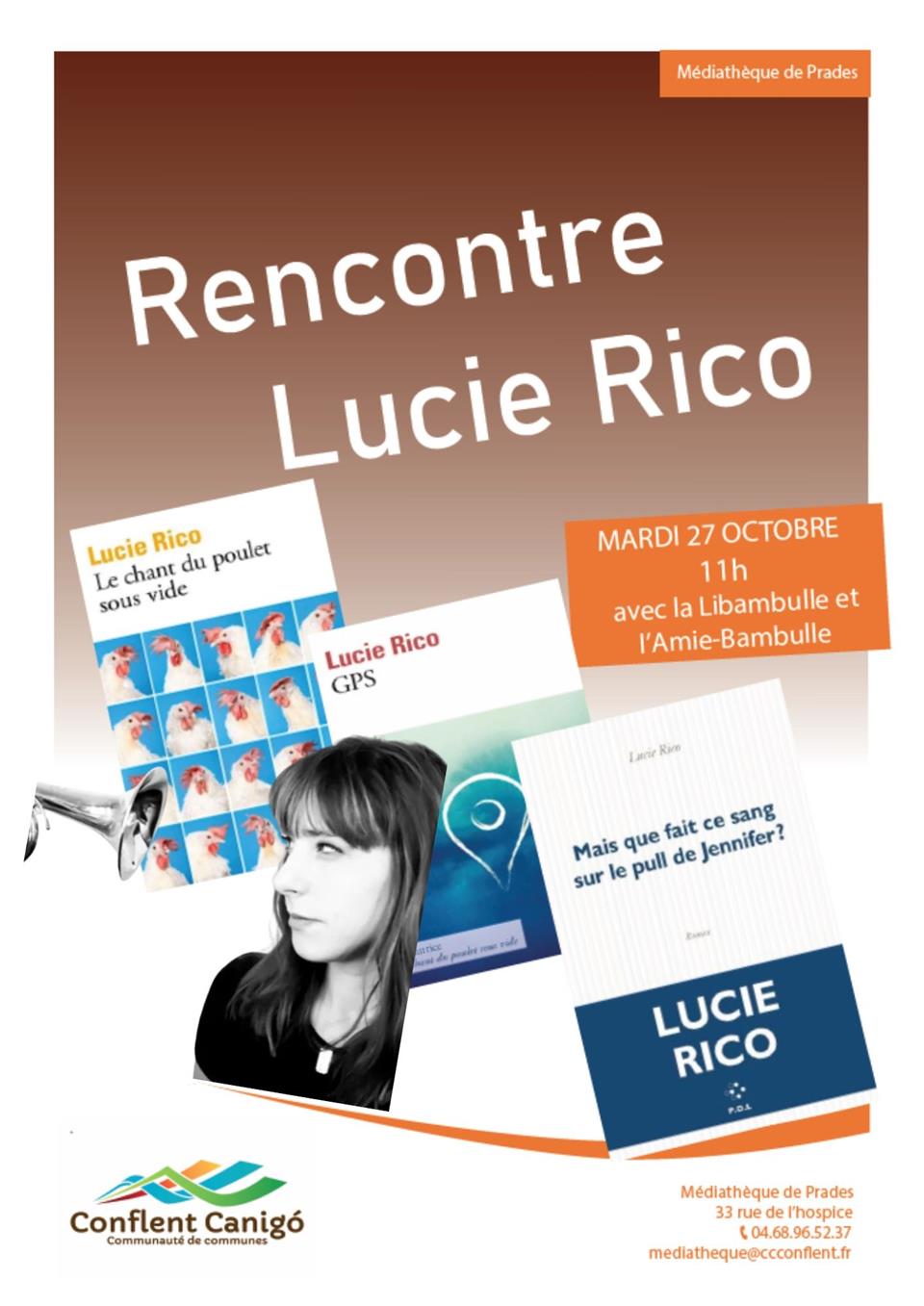 Rencontre avec lucie rico