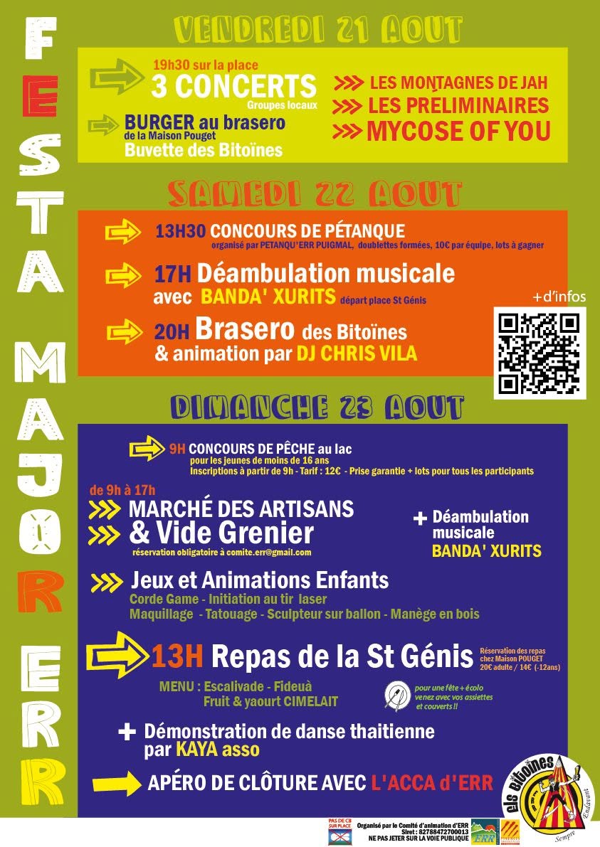 21, 22, 23 août ERR-MAIRIE ERR